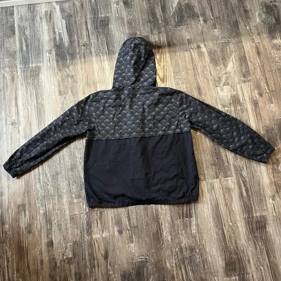 Nomad Navy and White Lightweight windbreaker Zip-up Spring Jacket Size XL - Picture 9 of 13